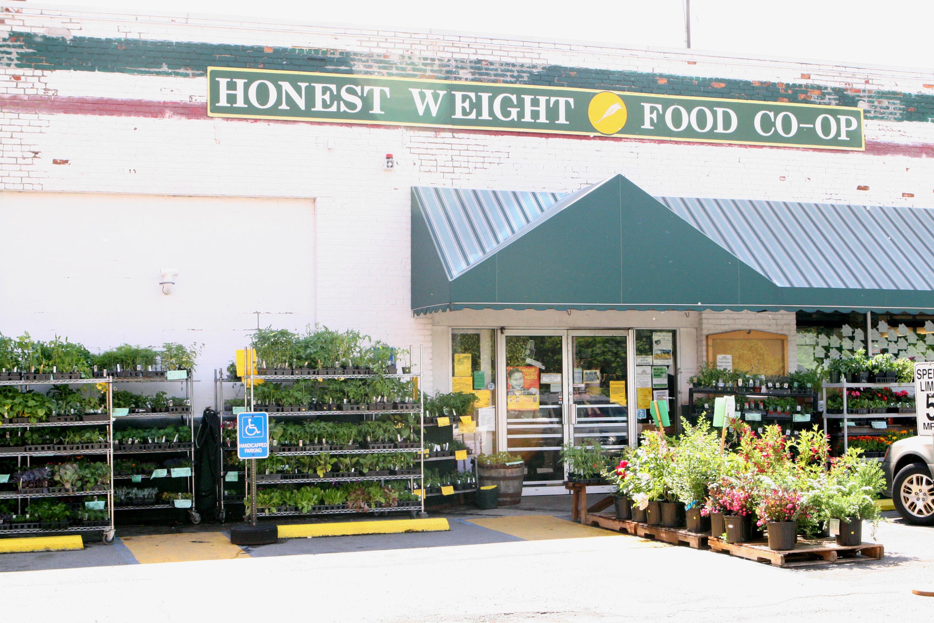 Honest Weight's second location's storefront on Central Ave in Albany, NY