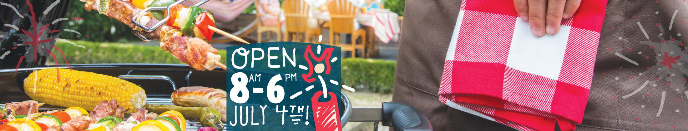 Honest Weight is open 8am to 6pm July 4th! Store hours on 6/30: 8am–8pm (closing 1 hour early for inventory).