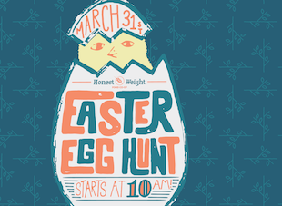 Illustrated egg with chick and the words 