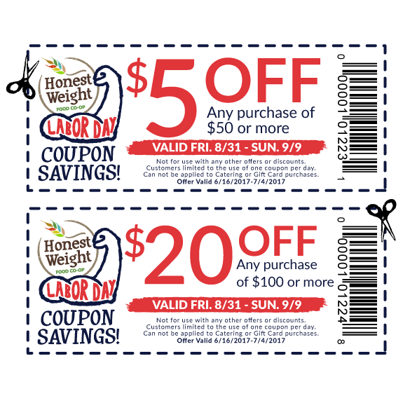 Coop food coupons