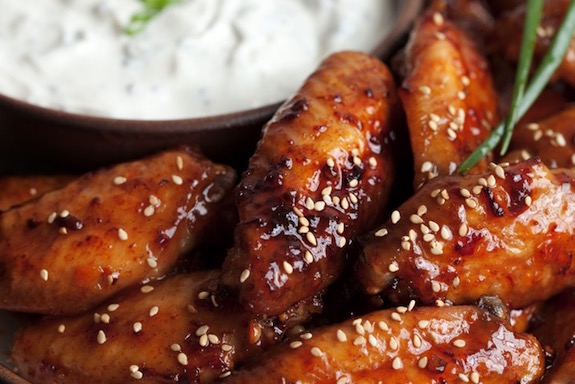 5 spice chicken wings